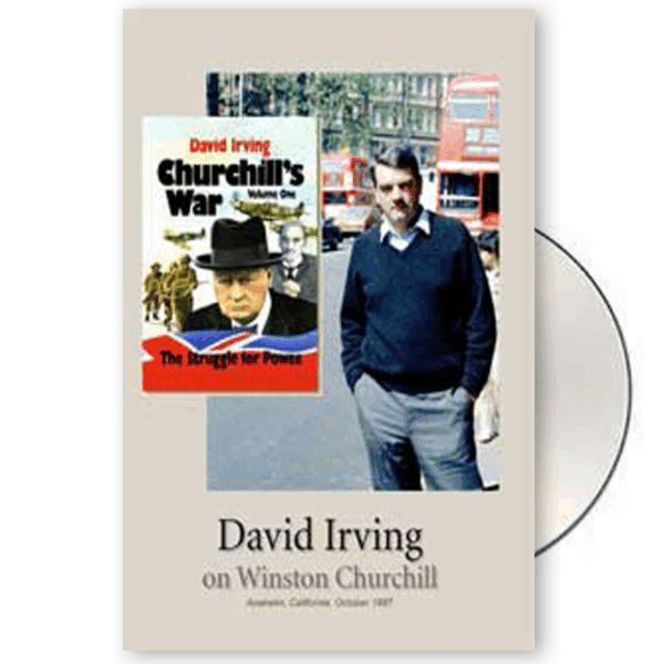 Dvd: david irving on winston churchill (110 mins).