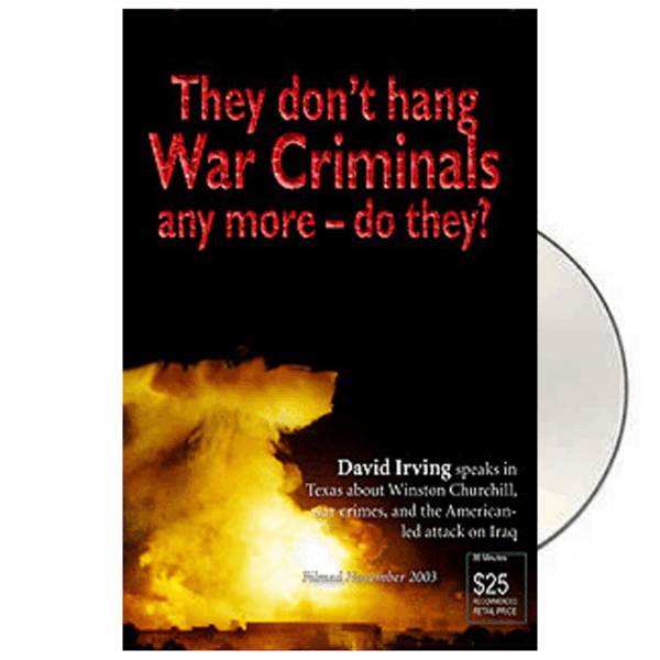 Dvd: they don't hang war criminals any more... Do they?
