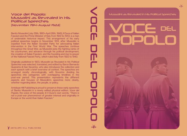 Voce del popolo: mussolini as revealed in his political speeches - image 2